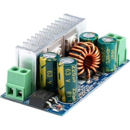 10A Adjustable Step-Down Power Module, Synchronous Rectification DC-DC Converter for Solar Electric Vehicles