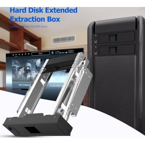 ORICO 1106SS 3.5 inch CD-ROM Space SATA HDD Mobile Rack SSD Hard Drive Conversion Internal Mobile Backplane Enclosure