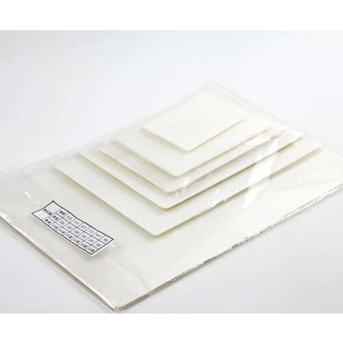 100 mic, 6 Sizes ( 3" 5" 6" 7" 8" & A4) Thermal Laminating Film, PET+EVA, 20 Sheets/Each Size, 120 Pcs/Pack For Roll Laminator