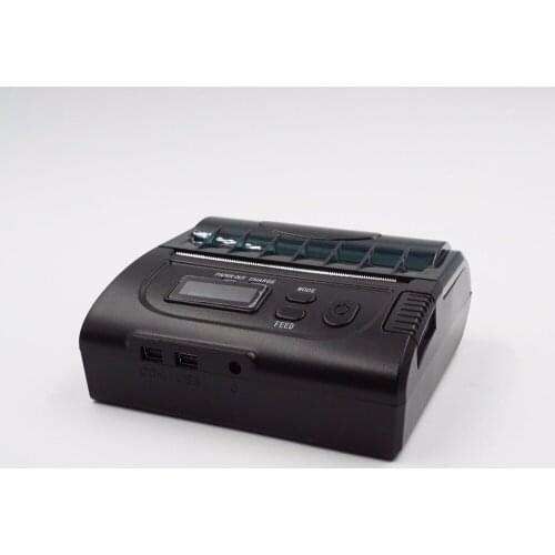 TP-B8002 Portable Thermal Receipt Printer Bluetooth WIFI Optional 100KM Long Printing Life rechargeable lithium batteries