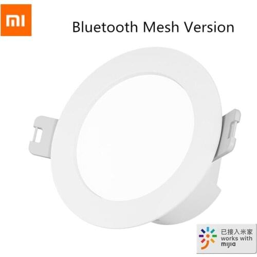 Xiaomi Mijia Smart Led Downlight Bluetooth Mesh Version Controlled By Voice Smart Remote Control Adjust Color temperature