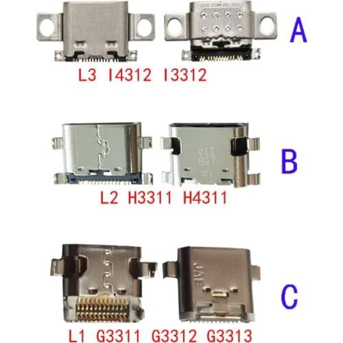 1Pcs Micro Usb Charger Charging Port Plug Dock Connector For Sony Xperia L3 I4312 I3312 L1 G3311 G3312 G3313 L2 H3311 H4311