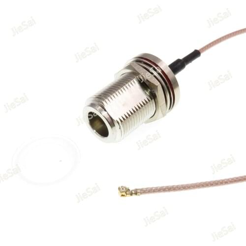 Waterproof UFL. IPEX Male To N Type Female RF Coaxial Connector Pigtail Jumper 30cm Cable Adapter