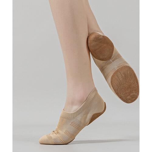 Dancing Sneakers Latin Dance Shoes Femme Soft Sole Ballet Shoes Elastic Band Ladies Jazz Ballroom dance-shoes Girl EU 34-44