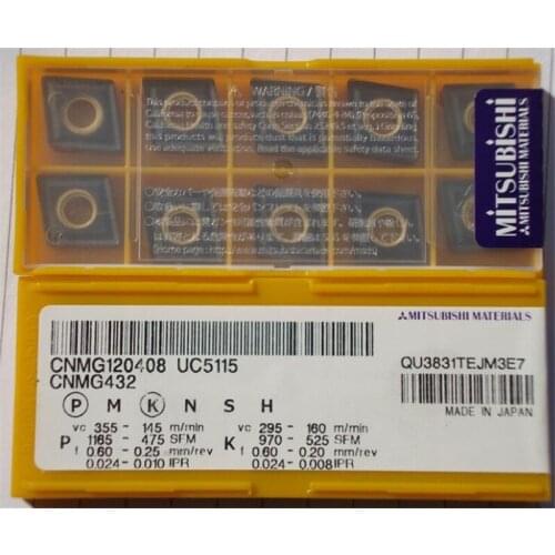 10pcs CNMG120404 UC5115 CNMG120408 UC5115 CNMG120412 UC5115 FREE SHIPPING
