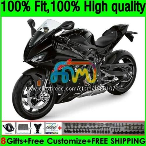 100%Fit Injection For NEW S1000 RR S1000RR 19 Matte black 20 21 153BS.10 S1000-RR S 1000 RR S 1000RR 2019 2020 2021 OEM Fairing