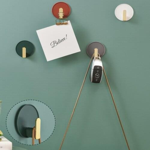 4Pcs/set Hooks Strong Self Adhesive Door Wall Hangers Hooks Suction Heavy Load Rack Cup Sucker For Kitchen Bathroom Organization