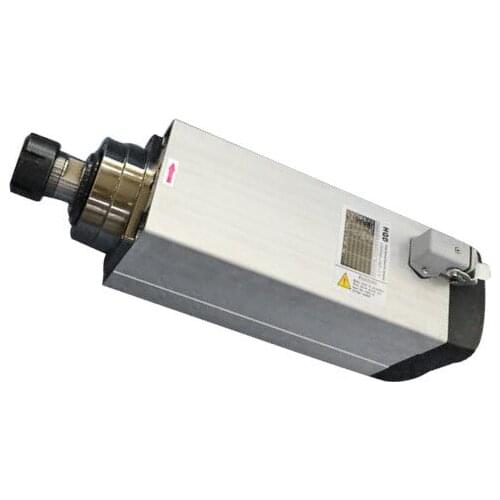7.5KW 220v/380v ER32 18000rpm SQUARE AIR COOLING SPINDLE MOTOR