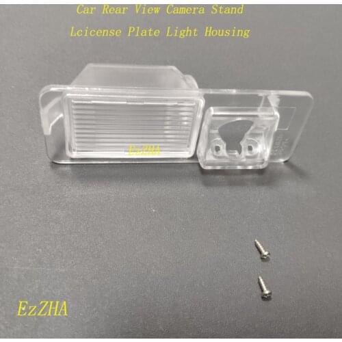 EzZHA Car Rear View Backup Camera Bracket License Plate Light Housing Mount For Nissan Venucia R50 2012