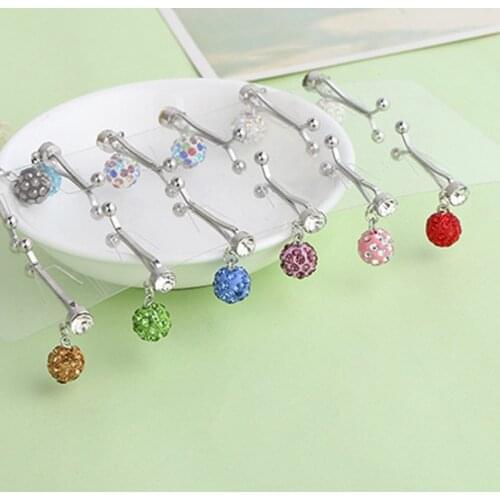 12pcs Muslim Hijab pins scarf clip Mix Color islamic Women scarves Safety Crystal Shawl pin Hijab Buckles random color