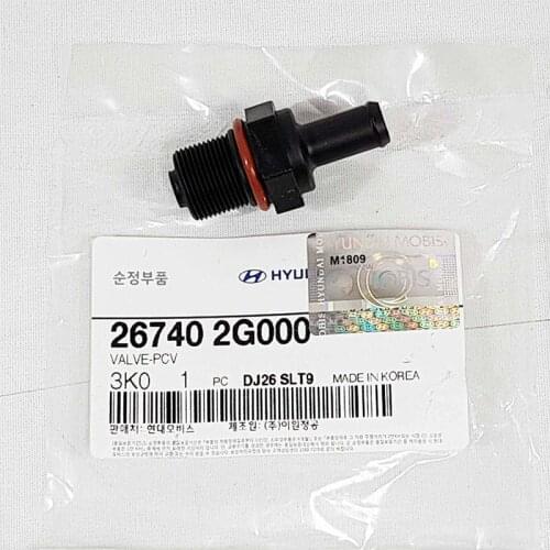 FOR KIA 2009-2016 Optima 2.4L-L4-Pcv Valve OEM FOR HYUNDAI Santa Fe Elantra GT Tucson Genesis Coupe OEM 267402G000
