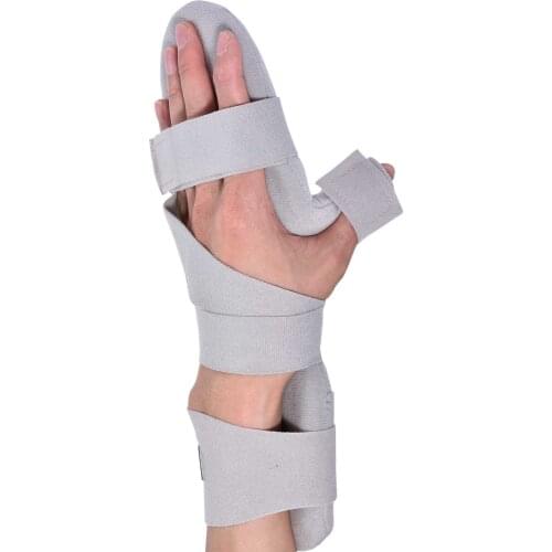 Hand Wrist Fracture Fixed Finger Corrector Splint Old People Stroke Hemiplegic Rehabilitation Training Equipment