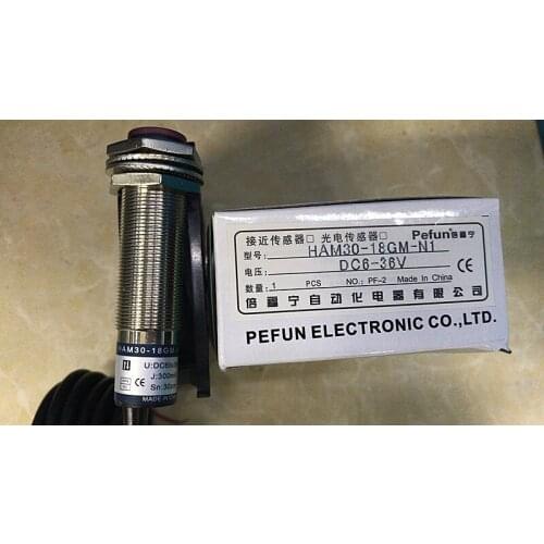 Pefun photoelectric switch HAM30-18GM-N1, NPN normally open