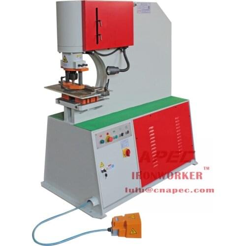 APEC Hydraulic Punching Machine 60-300T for Metal Works Multiple Holes Punching+86 18994703330