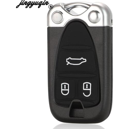 Jingyuqin 1PC Replacement Key Blade Good Quality Uncut Blade For ALFA ROMEO 159 Brera 156 Spider Key