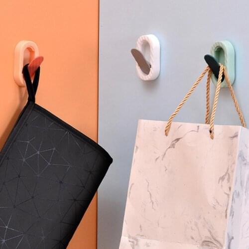 Creative Strong Load Bearing Clothes Towel Hook Bathroom Door Adhesive Hanger