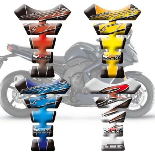 New 3D Motorcycle Tank Pad Protector Decal Sticker Case Tankp Stickers Fishbone Protective Decals For Yamaha Fazer 600 1000 FZS