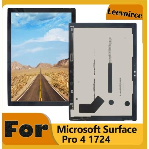 Original LCD Screen For Samsung Version For Microsoft Surface Pro 4 pro4 1724 LCD Display Touch Screen Assembly For surface pro4