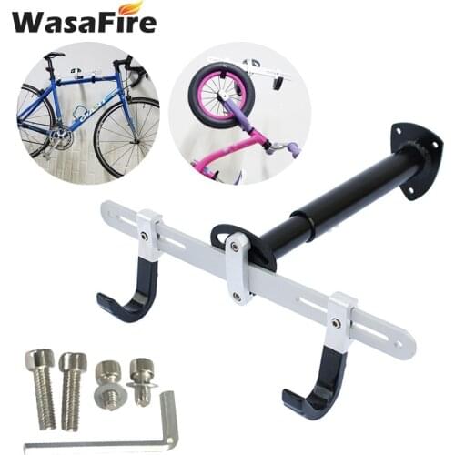Adjustable Wall Mount Bicycle Holder 50KG Load Road Mountain Bike Parking Stand MTB Storage Rack Maintenance Display Hanger HooK
