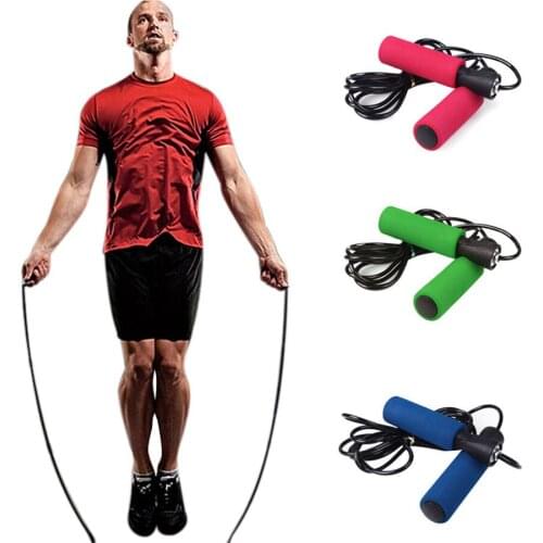Aerobic Exercise Skipping Rope, Adjustable Bearing Speed, Lose Weight Exercise Gym Crossfit Fitness Equipment