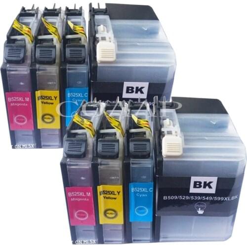 Compatible For Brother LC-539XL LC-535XL Ink Cartridge suit For Brother DCP-J100 DCP-J105 MFC-J200 Printer LC539 LC535