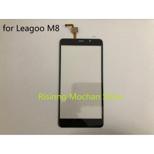 IN STOCK ! for Leagoo M8 Front Panel Touch Screen sensor Mobile Phone glass display Replacement Digitizer 5.7 touch screen