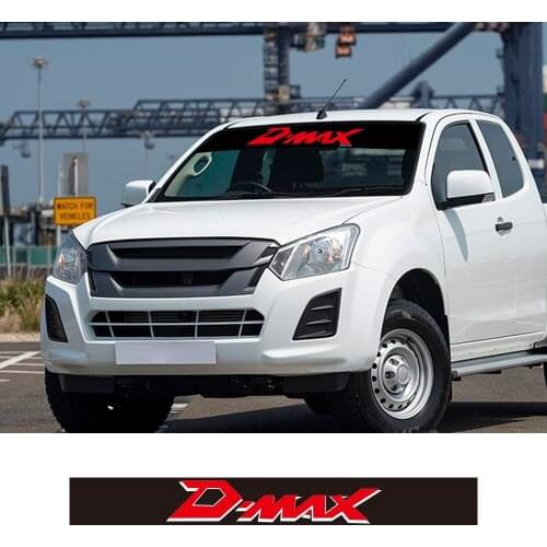 Pickup Front Windshield Stickers For Isuzu Dmax D Max Truck Vinyl Graphics Custom Logo Covers Car Decor Decals Auto Accessories