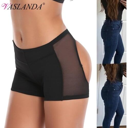 Women Butt Lifter Thong Panty Shaper Tummy Control Shorts Booty Enhancer Boxer Briefs Slimming Underwear Seamless Boyshorts