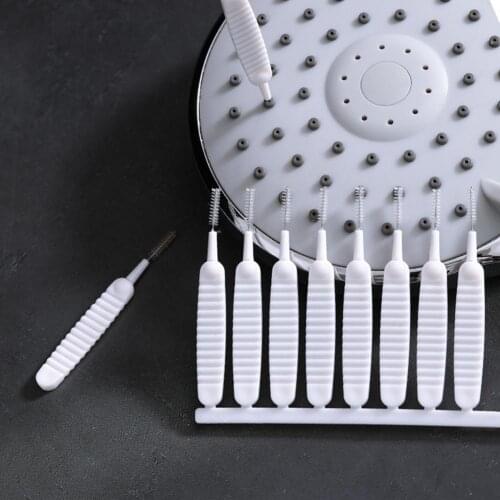 10pcs/set Anti-clogging Brush Pore Gap Cleaning Brush Shower Head Cleaner Cell Phone Hole Keyboards Clean Household Accessories