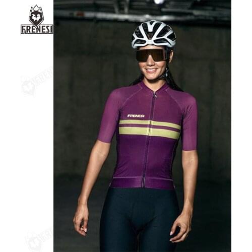 2021 Frenesi Women Profession Triathlon Suit Clothes Cycling Skinsuit Bodysuit Roupa De Ciclismo Rompers Go Pro Team Jumpsuit
