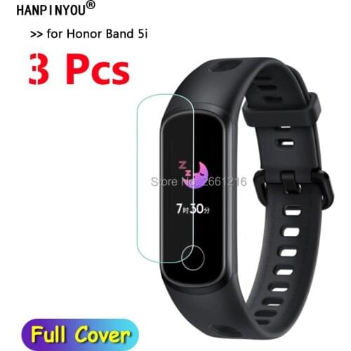 3Pcs/Lot For Honor Band 5i Wrist Smart Bracelet HD Clear Soft TPU Hydrogel Full Cover Film Screen Protector (Not Tempered Glass)