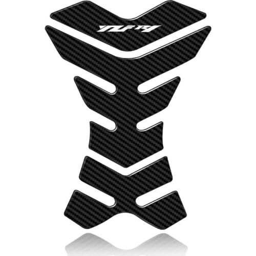3D Carbon-look Motorcycle Tank Pad Protector Decal Stickers Case for YAMAHA YZFR1 YZF-R1