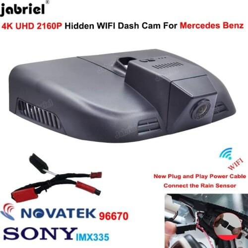 4K Wifi Car Dvr Dash Cam Recorder for Mercedes Benz Vito Tourer Panel Van Mixto for Mercedes Benz Vito w639 w447 2016 - 2021