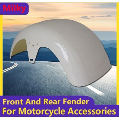Milky 10x6.00-5.5 10x6.00-6 Citycoco Fender Shell Flaps Front and Rear Fender Mudguards with Taillight Reminder