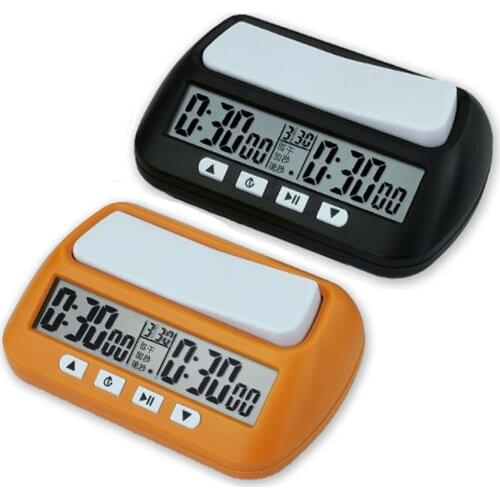 Digital Chess Clocks Professional Portable Chess Board Competition Count Up Down Chess games Electronic Alarm Stop Timer