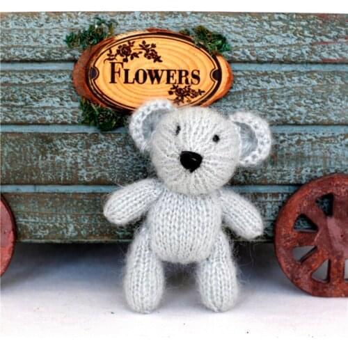 Newborn photo Bear Animal toy props Little Creature stuffed teddy bear Bunny Stuffed photography props