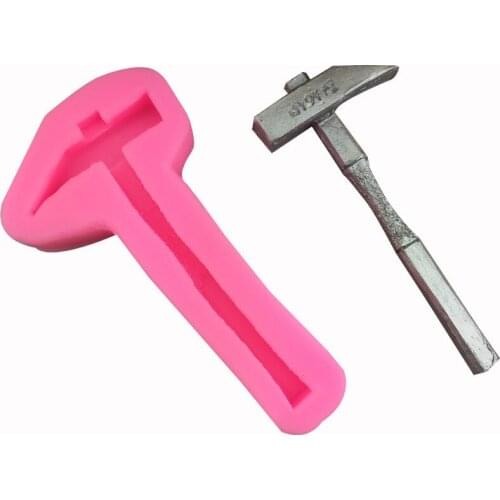 Hardware Hammer Mousse Candy Jelly Pudding Candy Chocolate Mold Cake Decoration Tool Silicon Mold for Fondant Baking Accessories