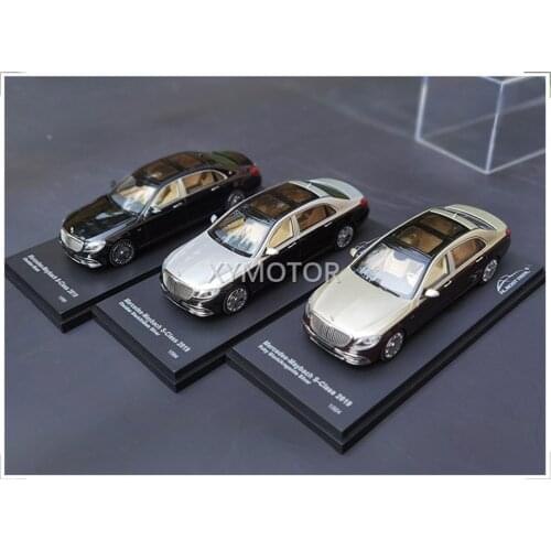 Almost Real 1/43 For Benz Maybach S CLASS S650 2019 Diecast CAR MODEL TOY Gifts Collection Display Black/White/Silver/Red Metal