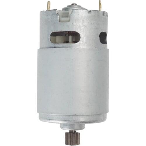 RS550 Motor 17 10 11 13 14 Teeth 9.6V 10.8V 12V 14V14.4V 16.8V 18V Gear 3mm Shaft For Cordless Charge Drill Screwdriver 550