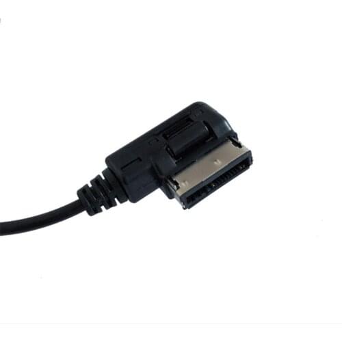 N84F Interface AMI MMI to 3.5mm Male Jack AUX Adapter Cable for audi hot