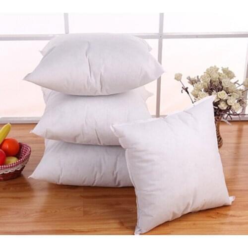 White Head Pillow Filling for Sleeping Bed Sore Neck Pillow Square Cotton Pillow Filler Non-woven Bedding Core Inner Cushion Pad
