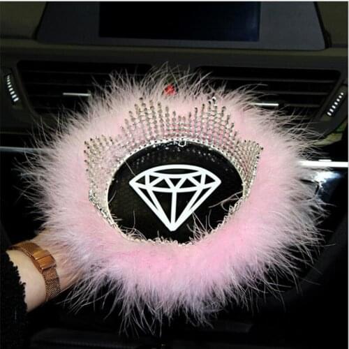 New Arrival Car Decoration Creative Feather Pearl Camellia Flower Anti-slip Mat Mobile Phone Storage Anti-slip Pad