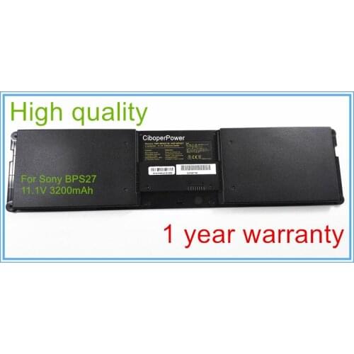 New 3200mah Laptop Battery BPS27 BPSC27 for VPCZ21V9E VPCZ21V9E VPCZ21M9E VPCZ21 VPCZ214GX VPCZ213GX Series