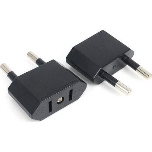 New CN US To EU Plug Adapter AC Converter American China To EU Euro Europe Travel Power Adapter Type C Plug Electrical Socket