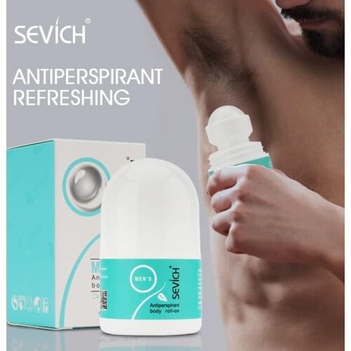 Sevich 30ml Refreshing Body Antiperspirant Summer Underarm Removal for Man/Womens Body Odor Deodorant Antiperspirant Roll Ball