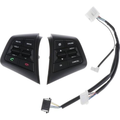 Audio Cruise Control Switch + Extension Wire For Hyundai Creta Ix25 2.0L