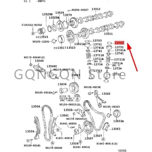 CAR valve adjusting gasket 1988-2001Toy ot aMAR K 2 CRE SSI DA CHA SER CRO WN T.U.V valve adjusting gasket
