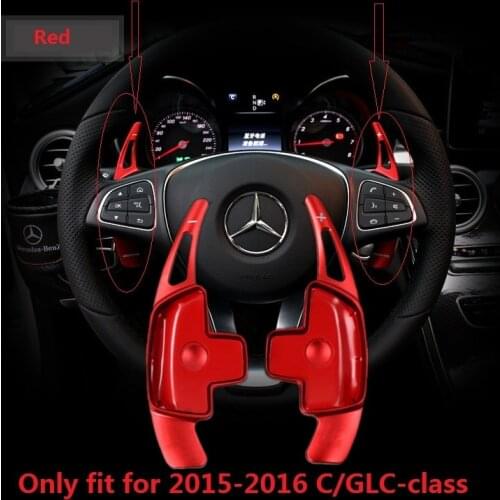 Car steering wheel shift paddle for Mercedes Benz 2015-2017 C-class/2016-2017 E-calss/GLC-class(didn't fit for AMG car model)
