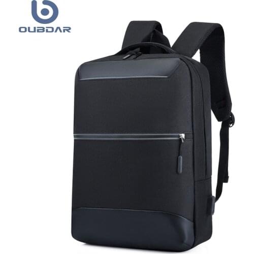 OUBDAR 2020 New Anti Theft Oxford Men Laptop Backpacks School Fashion Travel Male Mochilas Women Casual Schoolbag USB Charging