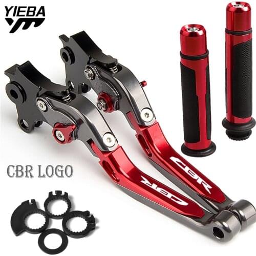 Folding Brake Clutch Levers Handlebar handle grips Motorcycle CNC FOR HONDA CBR1000RR 2008-2018 2017 2016 2015 2014 2013 2012
